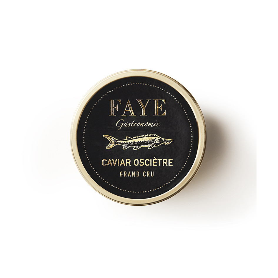 CAVIAR AMBASSADE – Caviar Osciètre Français – 250g : : Epicerie